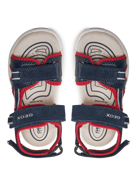 Geox Geox Sandały J Sandal Alben Boy J35AVA 01520 C0735 S Granatowy