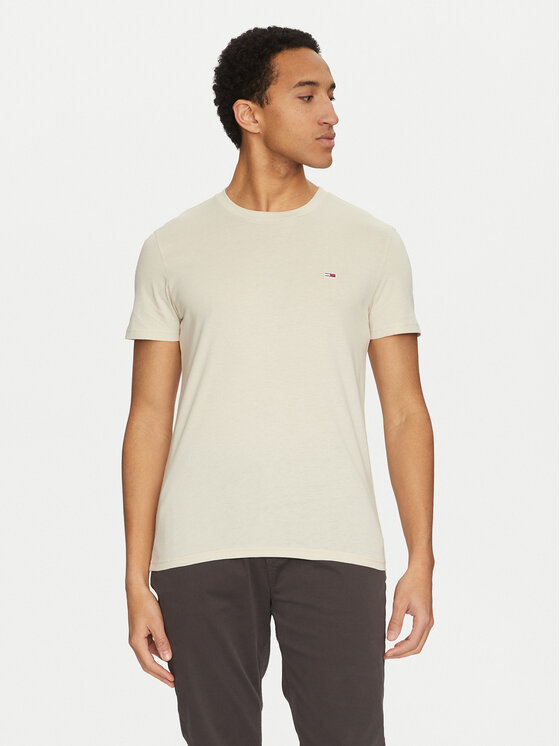 Tommy Jeans Tommy Jeans Set dveh majic DM0DM20687 Pisana Slim Fit
