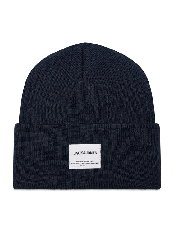 Jack&Jones Шапка Long Knit 12150627 Тъмносин