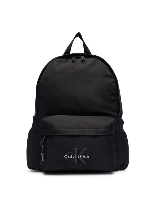 Calvin Klein Jeans Rucsac Solid Monologo Backpack IU0IU00731 Negru