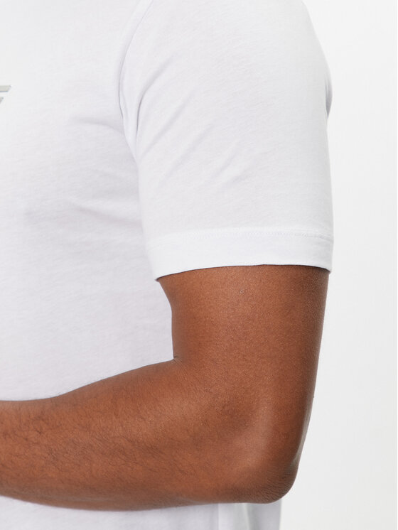 EA7 Emporio Armani EA7 Emporio Armani T-shirt 3DPT71 PJM9Z 1100 Bianco Regular Fit