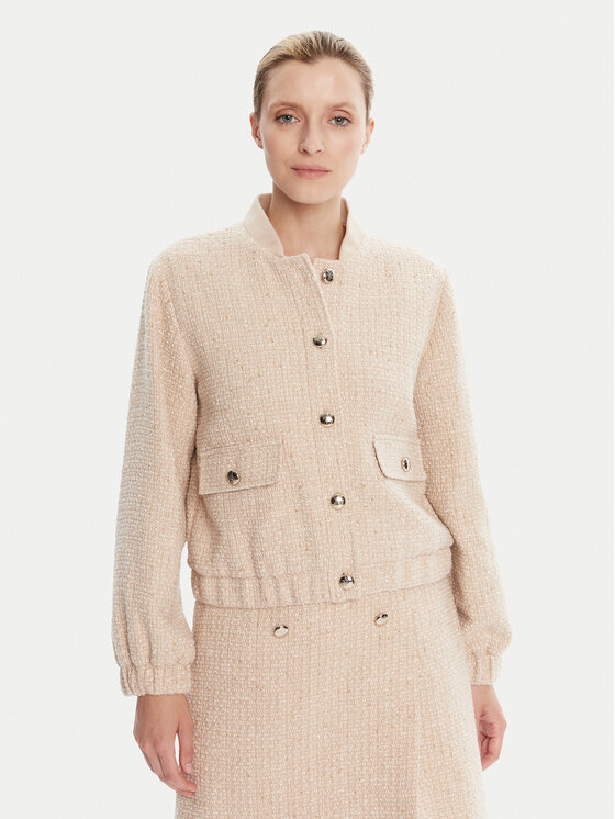 JOOP! Kurtka bomber 58 253J58Jewel 30047954 Beżowy Regular Fit