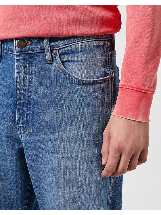 Wrangler Wrangler Jeansy REDDING Niebieski Loose Fit