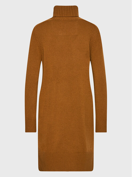 Ecoalf Ecoalf Плетена рокля Thea GADRTHEAD6320WW22 Кафяв Regular Fit