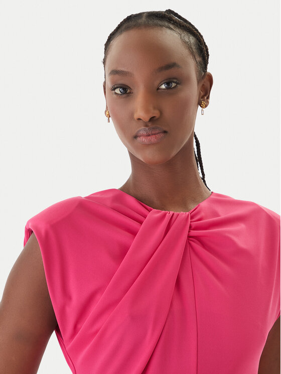 Fracomina Fracomina Abito da cocktail FS26SD2008W62601 Rosa Slim Fit