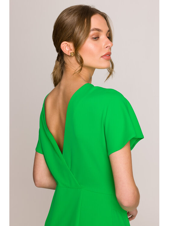 Stylove Stylove Sukienka wieczorowa S398 Zielony Premium Fit