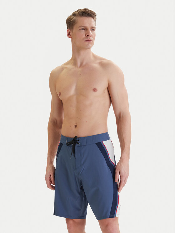 Quiksilver Quiksilver Pantaloni scurți pentru înot Mercury Panel 20" EQYBS04896 Albastru Regular Fit