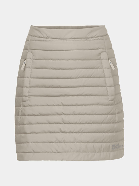 Jack Wolfskin Jack Wolfskin Φούστα mini Iceguard Skirt 1503093 Γκρι Slim Fit