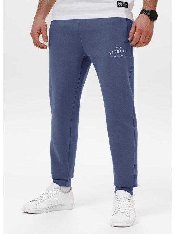 PITBULL PITBULL Spodnie dresowe SAMPSON Niebieski Regular Fit