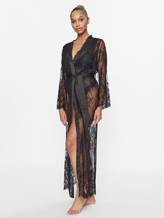 Hunkemöller Hunkemöller Hommikumantel Isabella 191638 Must