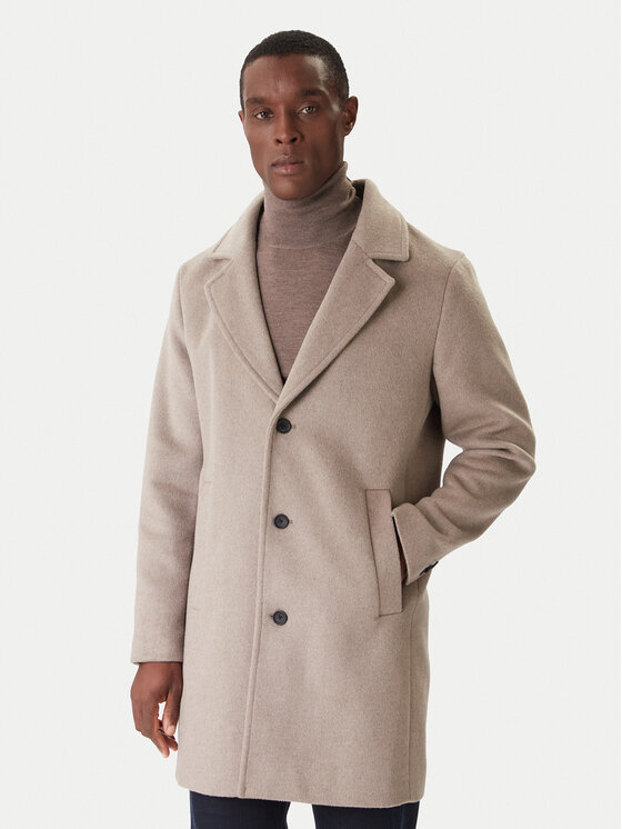 Jack & Jones Jack & Jones Kabát pro přechodné období Blastanford 12286263 Béžová Regular Fit