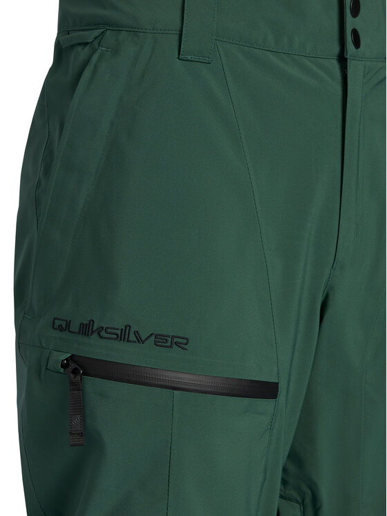 Quiksilver Quiksilver Spodnie snowboardowe Forever Stretch EQYTP03238 Zielony Modern Fit