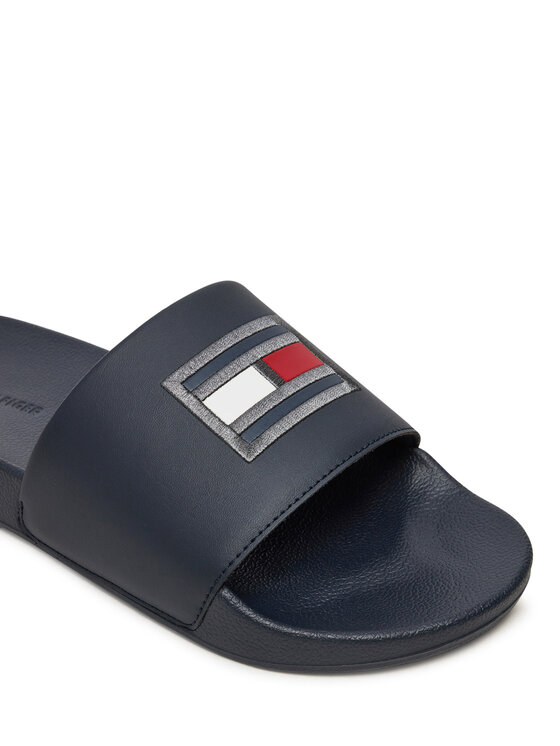 Tommy Hilfiger Tommy Hilfiger Pantoletten FM0FM05232 Dunkelblau