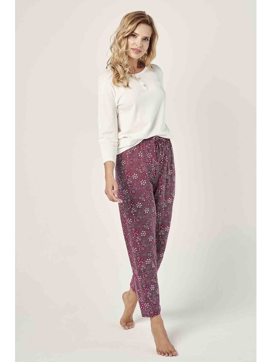 Taro Taro Piżama 2994-01 Biały Basic Fit