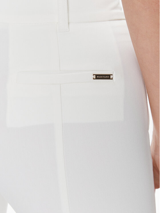 Marciano Guess Marciano Guess Текстилни панталони 3BGB28 7046A Бял Regular Fit