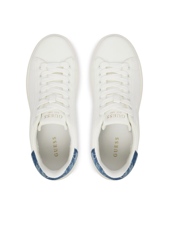 Guess Guess Sneakersy FLJE14 LEA12 Bílá