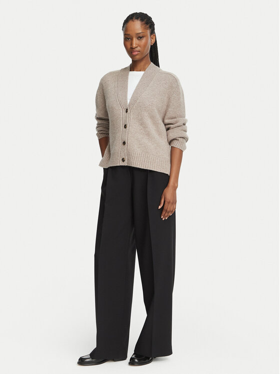 Tommy Hilfiger Tommy Hilfiger Kardiganas WW0WW52309 Šviesiai ruda Regular Fit