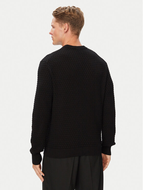 HUGO HUGO Пуловер Sylas 50570271 Черен Regular Fit