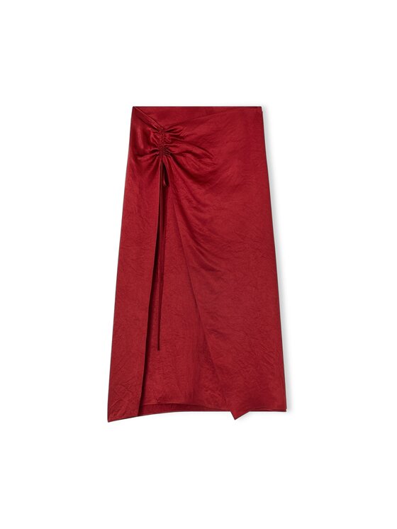 Motivi Motivi Gonna midi 1068Q001249N036 Bordeaux A-Line Fit