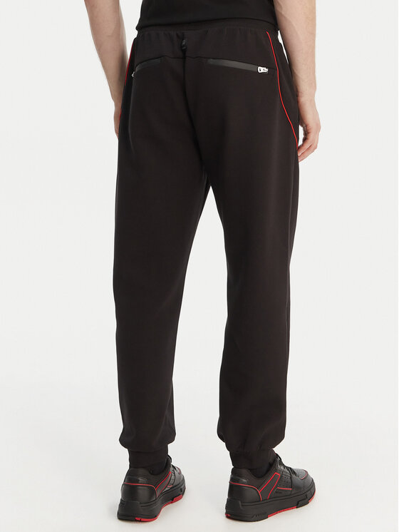 HUGO HUGO Спортивні штани Dusson_RB 50559707 Чорний Relaxed Fit