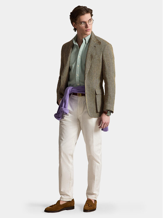 Polo Ralph Lauren Polo Ralph Lauren Hemd 710853129501 Hellgrün Custom Fit