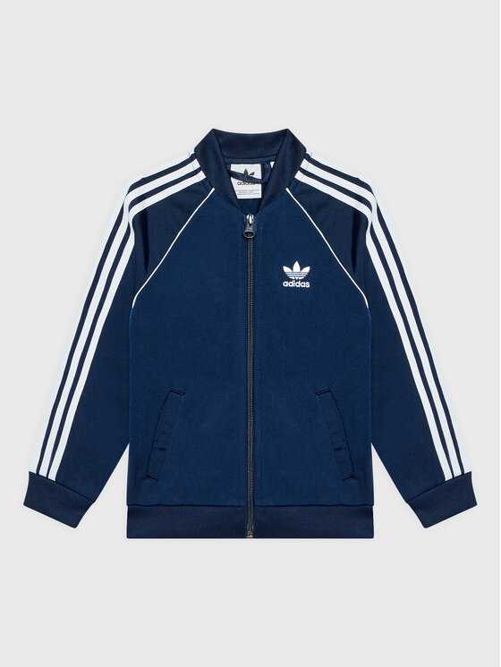 adidas Tepláková souprava adicolor HK7486 Tmavomodrá Regular Fit ...