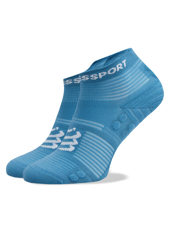 Șosete Medii Unisex Compressport Pro Racing V4.0 Run Low XU00047B Albastru