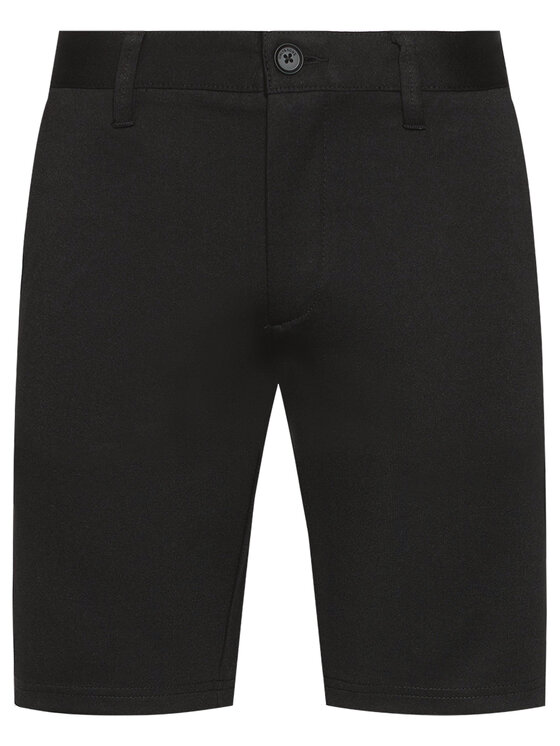 Only & Sons Only & Sons Medžiaginiai šortai Mark 22018667 Juoda Regular Fit
