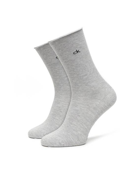 Calvin Klein Calvin Klein 3 sieviešu augsto zeķu komplekts 701234368 Daudzkrāsains