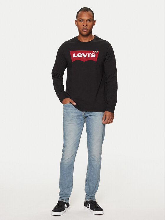Levi's® Levi's® Longsleeve Graphic Tee 36015-0013 Negru Regular Fit