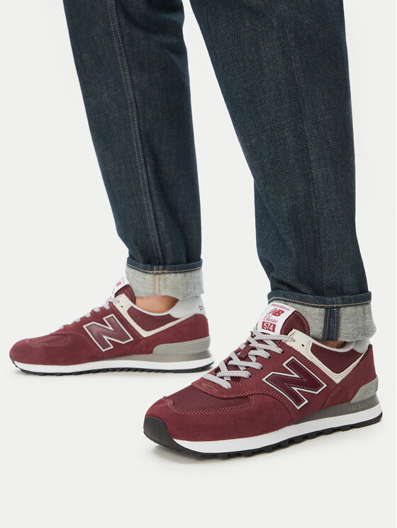 New Balance New Balance Sneakersy ML574EVM Bordowy