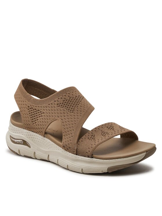 Skechers Skechers Sandały Arch Fit-Brightest Day 119458/MOC Brązowy