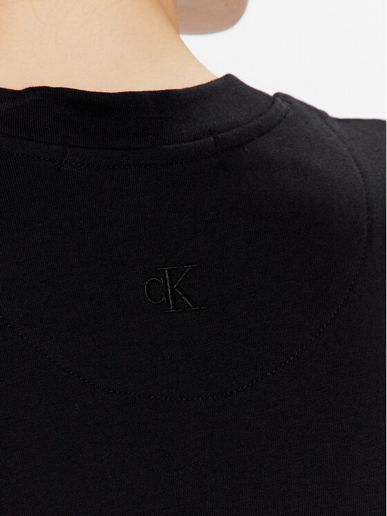 Calvin Klein Jeans Calvin Klein Jeans Sukienka codzienna J20J220742 Czarny Relaxed Fit