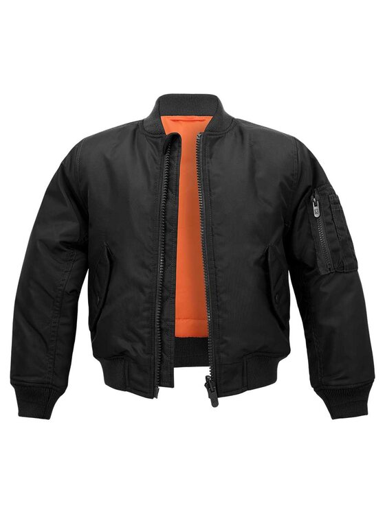Brandit Brandit Kurtka bomber 6015.2.122-128 Czarny Regular Fit