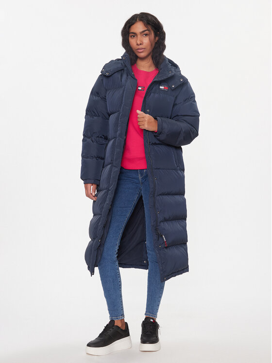Tommy Jeans Tommy Jeans Pehelykabát Alaska DW0DW14287 Sötétkék Regular Fit