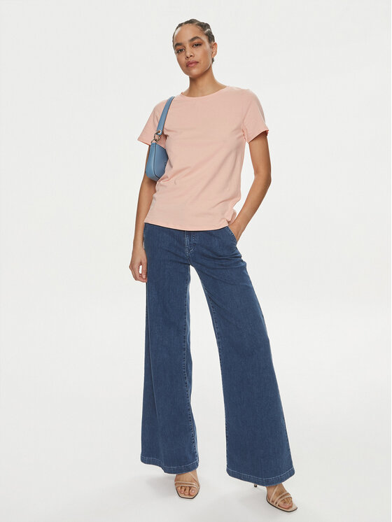 Weekend Max Mara Weekend Max Mara T-Shirt Multif 2415971042 Różowy Regular Fit