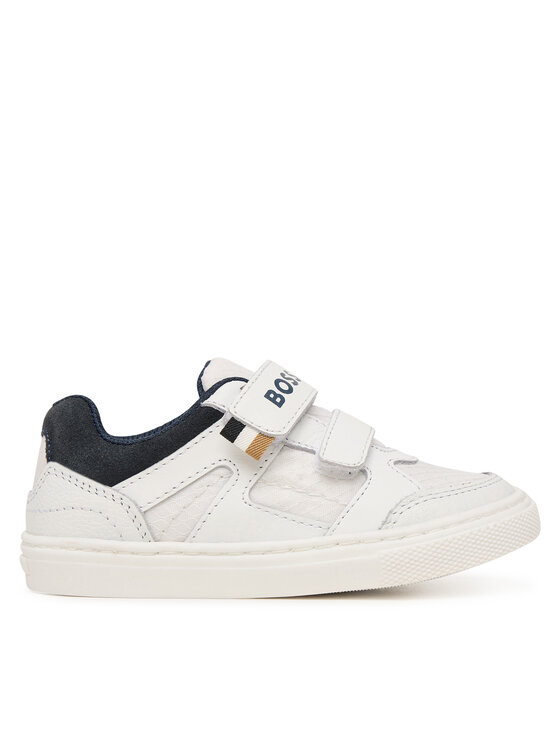 BOSS BOSS Sneakersy J52827 S Biela