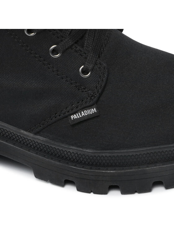 Palladium Palladium Bakancs Pallabase Twill 96907-008-M Fekete