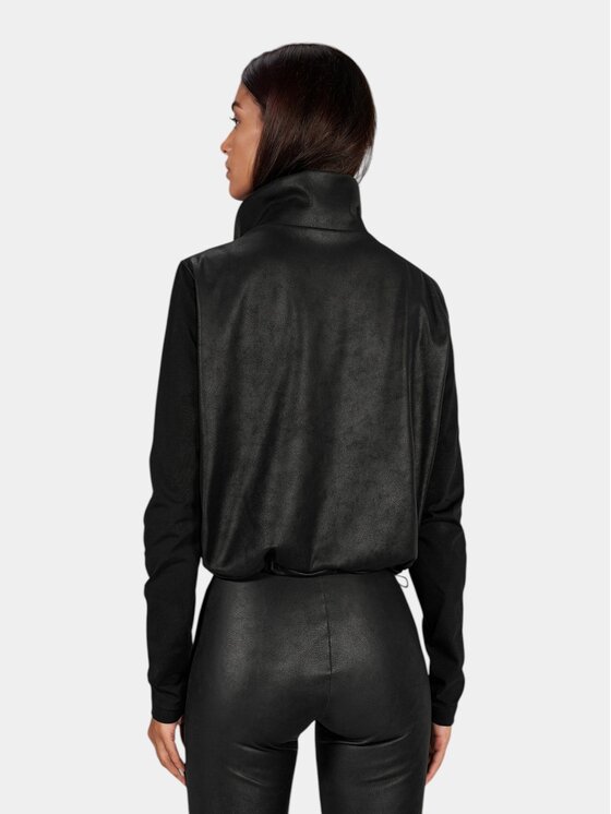 MADE BY SOCIETY MADE BY SOCIETY Kurtka anorak NOIR DRIFT - H27804 Czarny Basic Fit