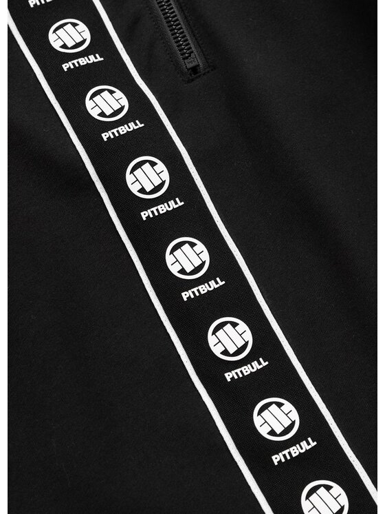 PITBULL PITBULL Spodnie dresowe TAPE NUGGET Czarny Regular Fit