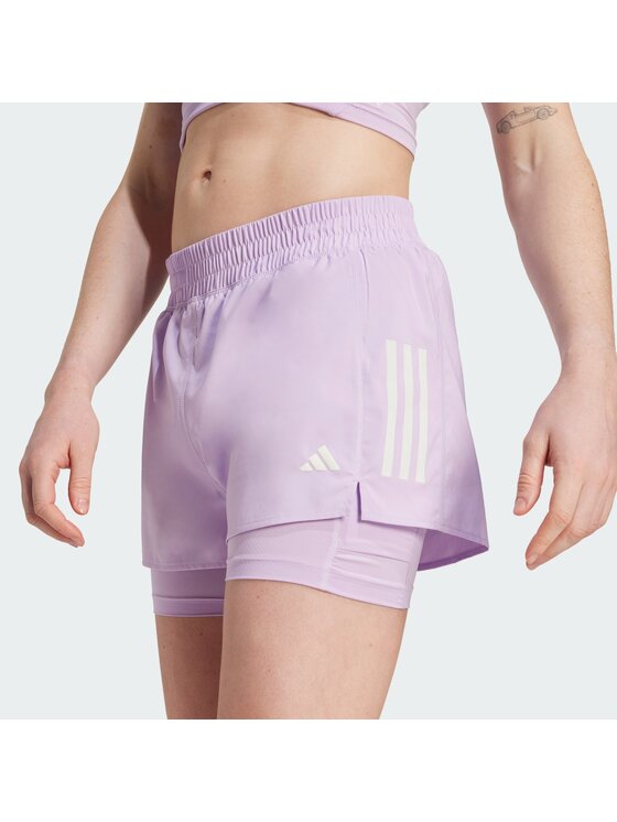 adidas adidas Szorty sportowe 141047 Fioletowy Regular Fit