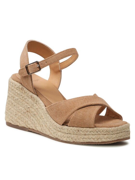 Castañer Espadrile Thea Jute/002 Bej Bej imagine noua