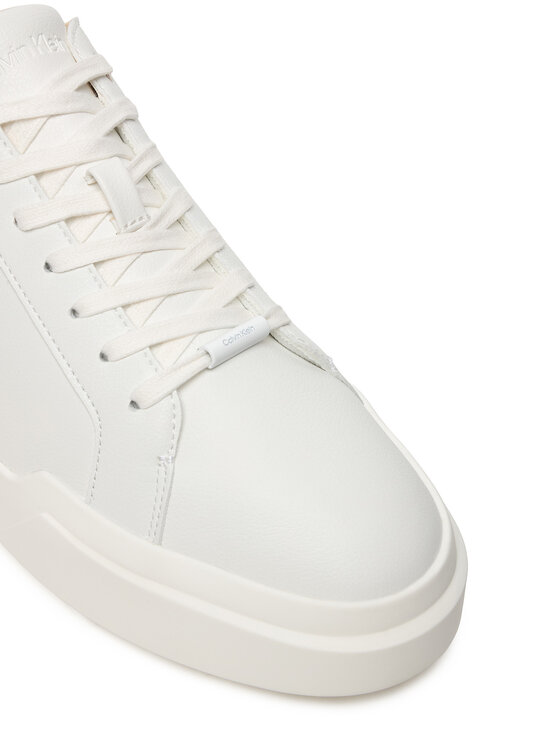 Calvin Klein Calvin Klein Sneakersy Chunky Cupsole Laceup Clean Lth HM0HM02239 Biela