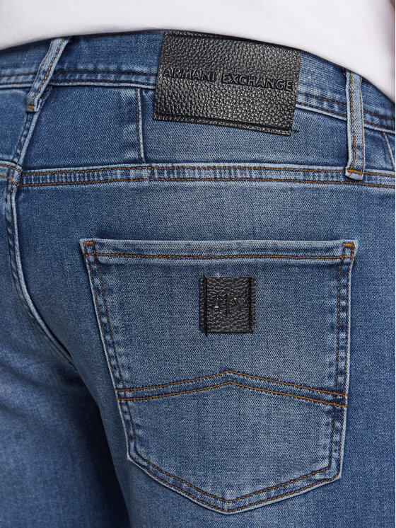 Armani Exchange Armani Exchange Jeansy 3RZJ13 Z2XXZ 1500 Modrá Slim Fit