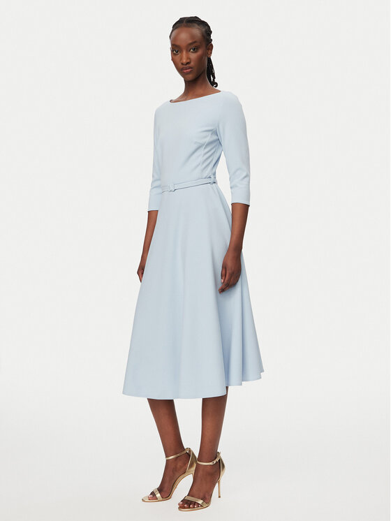 Rinascimento Rinascimento Coctailkleid CFC0127892003 Himmelblau Regular Fit