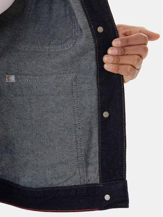 Tommy Jeans Tommy Jeans Teksajakk Chore DW0DW21981 Tumesinine Regular Fit