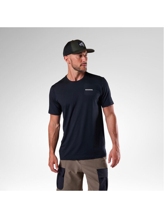 Rossignol Rossignol T-Shirt M Graphic Active Tee Czarny Regular Fit