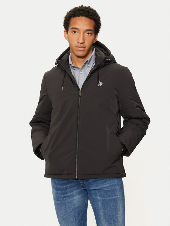 U.S. Polo Assn. U.S. Polo Assn. Μπουφάν χειμωνιάτικο MUP3772 Μαύρο Regular Fit