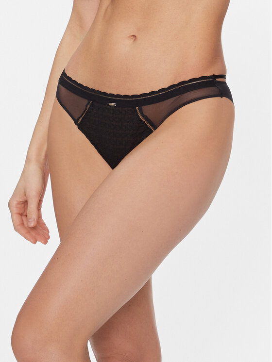 Chantelle Chantelle Brazilské kalhotky Monogram C11ZA1 Černá