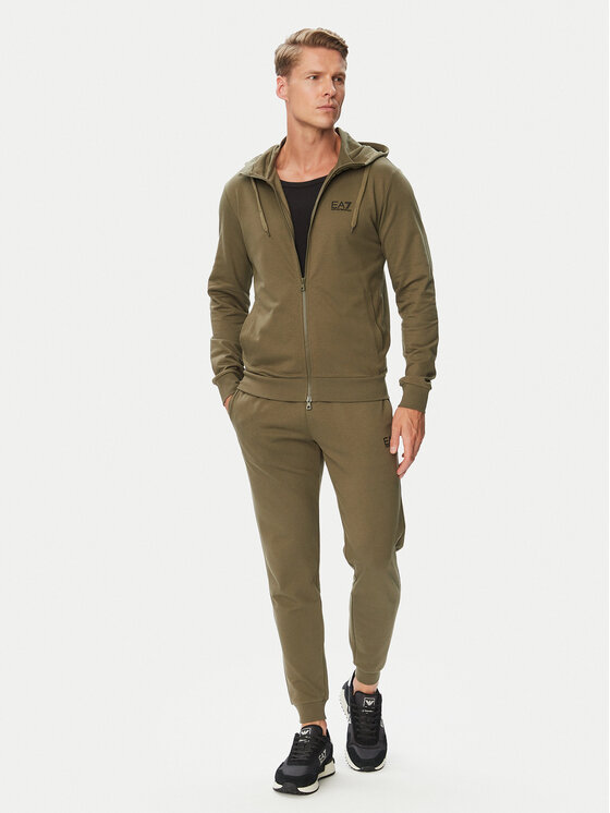 EA7 Emporio Armani EA7 Emporio Armani Tepláková souprava 8NPV63 PJVRZ U7014 Zelená Regular Fit